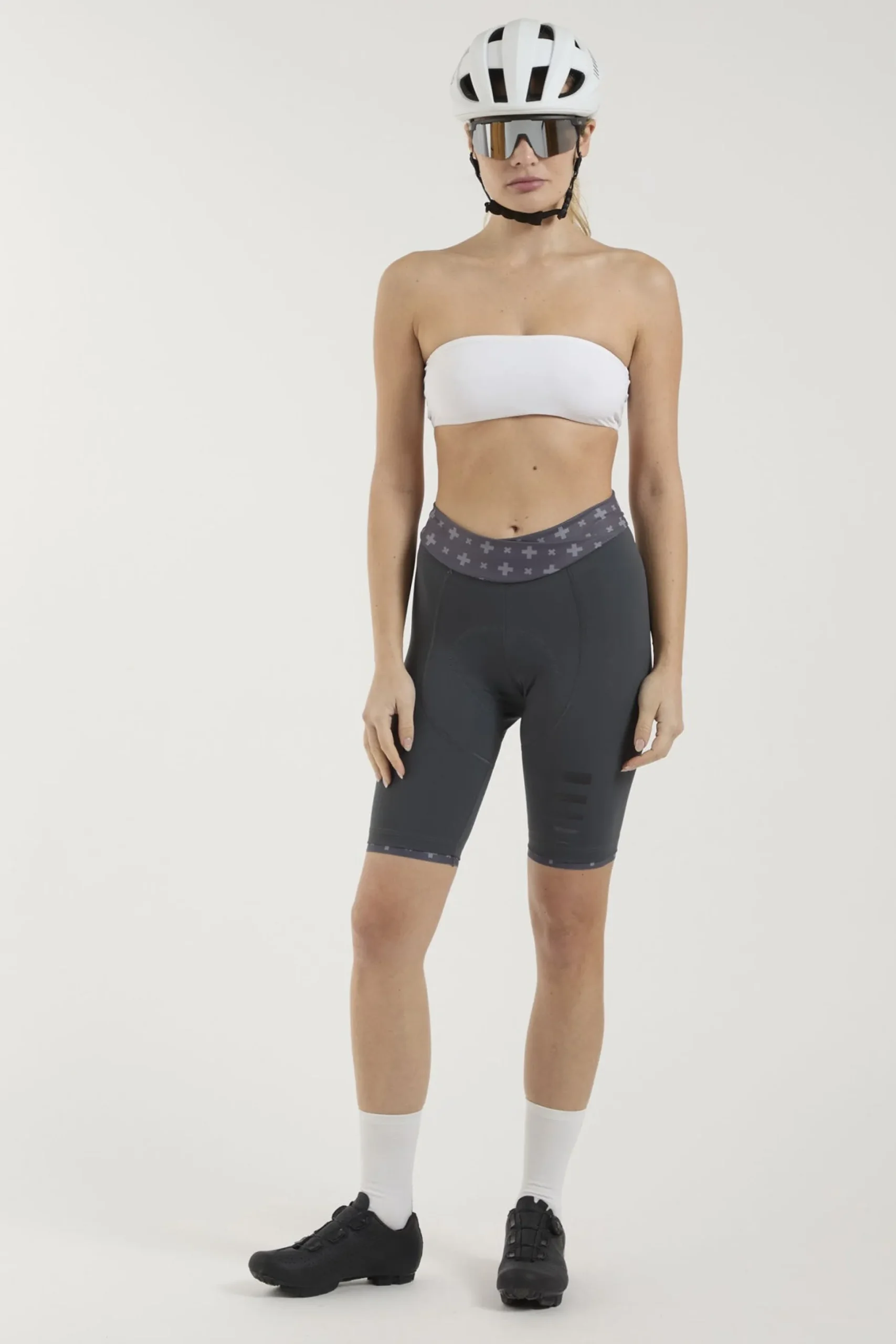 Pantaloncini donna Rh+ Swift 18 cm - Verde