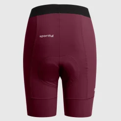 Pantaloncini donna Sportful Colorful Rider - Bordeaux