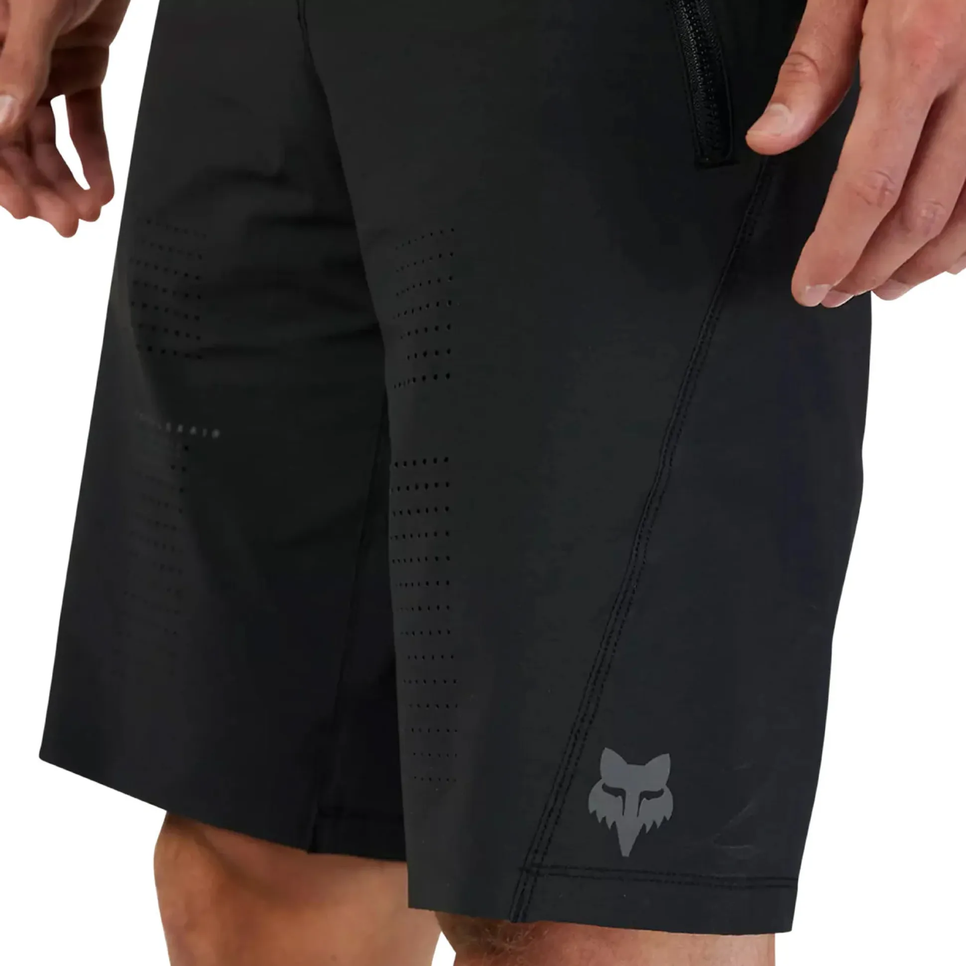 Pantaloncini Fox Flexair Liner - Nero nero