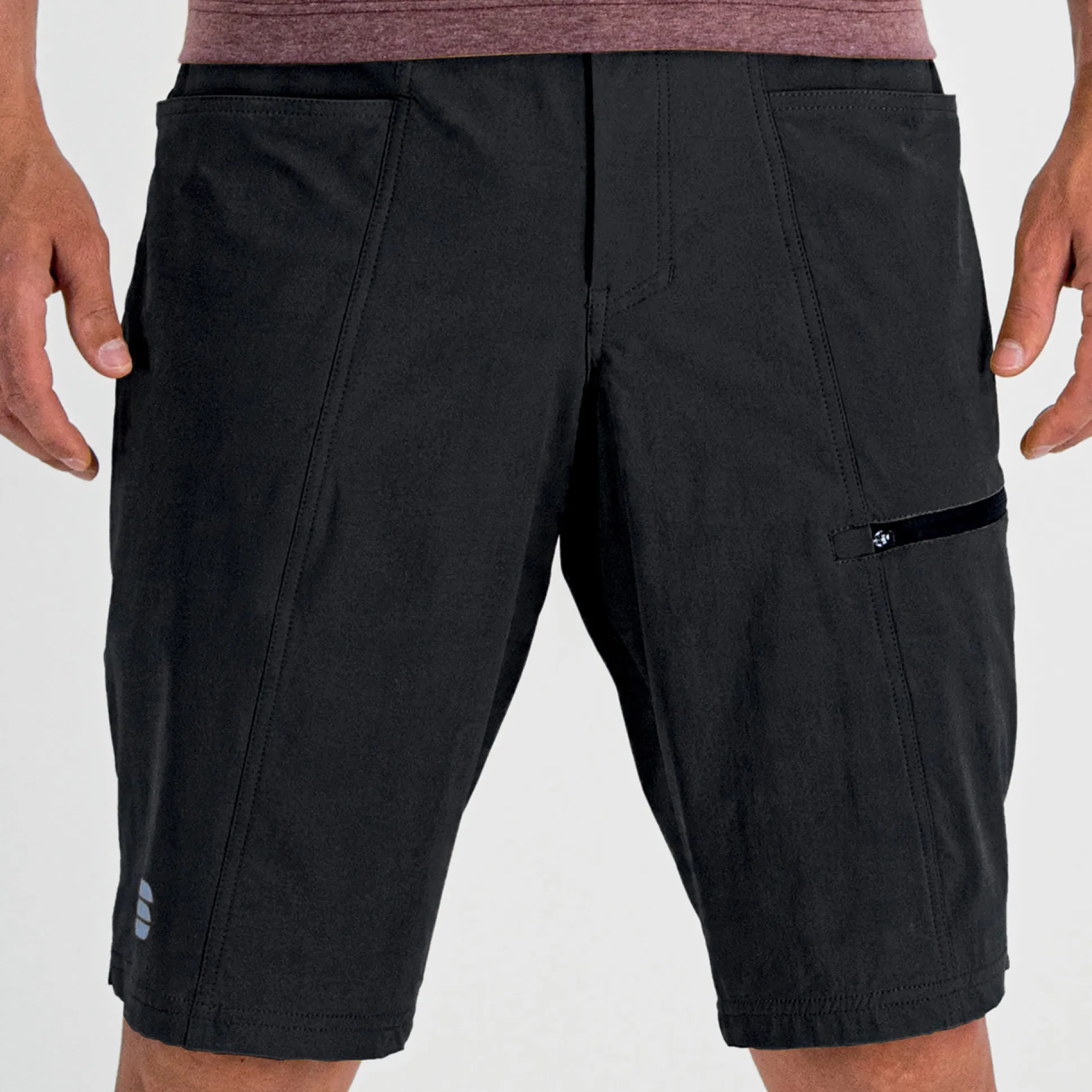 Pantaloncini Sportful Giara Over - Nero