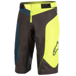 Pantaloncino Alpinestar Vector - Nero Giallo Blu