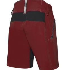 Pantaloni corti donna MTB Rh+ - Bordeaux