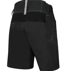 Pantaloni corti donna MTB Rh+ - Nero