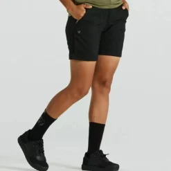 Pantaloni donna Specialized/Fjällräven Rider's Hybrid - Nero