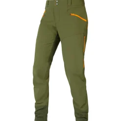 Pantaloni Endura SingleTrack Trouser 2 - Verde arancio