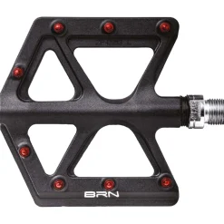 Pedali BRN Composite Kite - Nero rosso