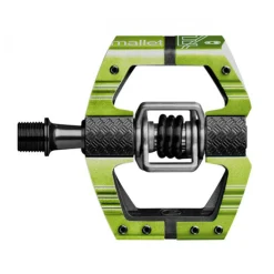 Pedali Crank Brothers Mallet E Enduro - Verde