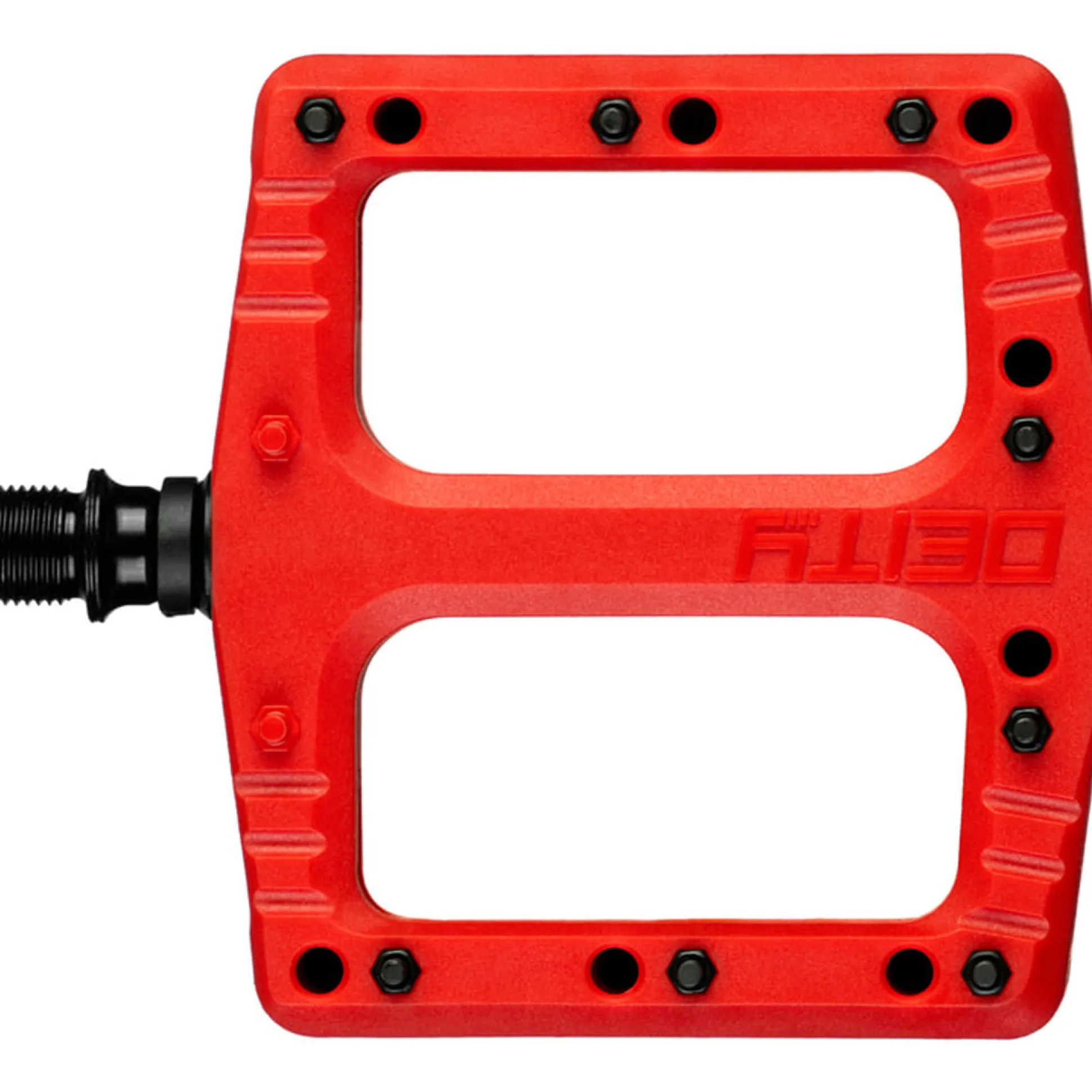 Pedali Deity Deftrap - Rosso
