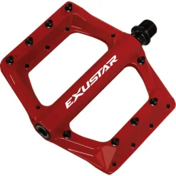 Pedali Exustar Flat BMX E-PB571 - Rosso