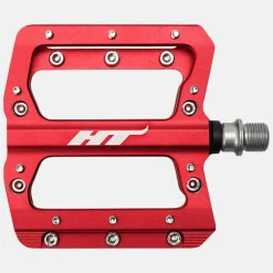 Pedali flat HT AN14A - Rosso