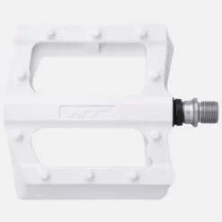 Pedali flat HT Nano-P PA12 - Bianco