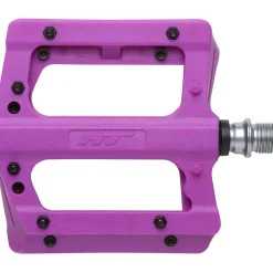 Pedali flat HT Nano-P PA12 - Viola