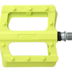Pedali flat HT PA12A - Lime