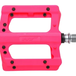 Pedali flat HT PA12A - Rosa
