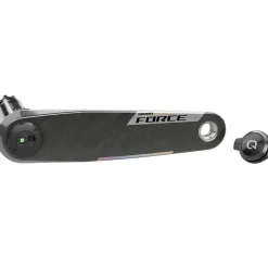Pedivella sinistra con sensore di potenza Sram Force AXS E1 DUB - Nero