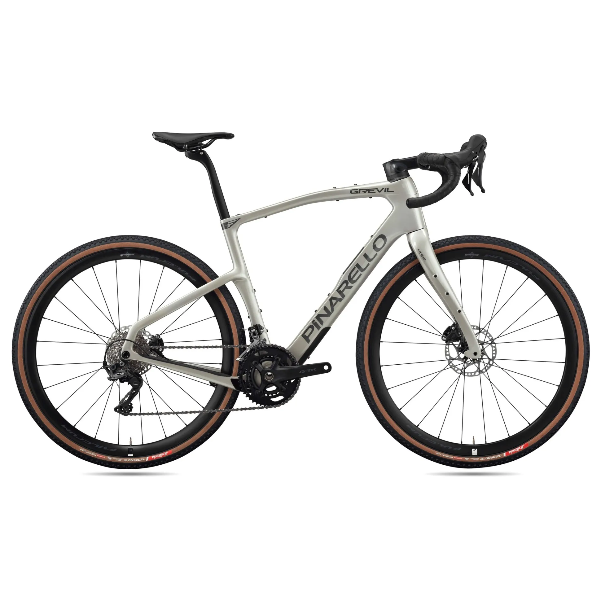 Pinarello Grevil F1 GRX610 Fulcrum Soniq - Grigio