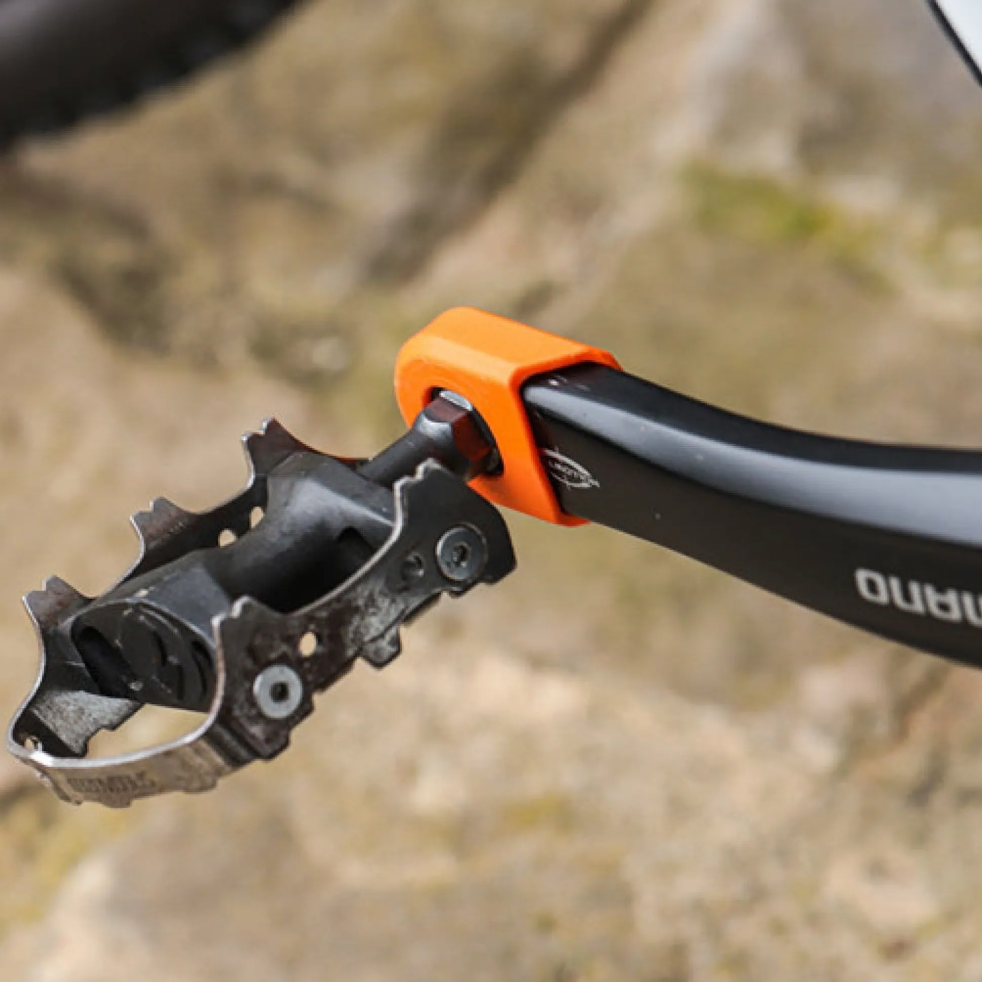 Protezione guarnitura Zefal Crank Armor - Arancio