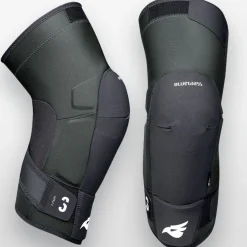 Protezioni ginocchia Bluegrass 3Straps - Nero
