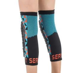Protezioni ginocchio bambino Seryt Flow - Azzurro rosso