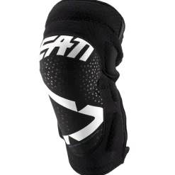 Protezioni ginocchio Leatt 3DF 5.0 ZIP - Nero bianco