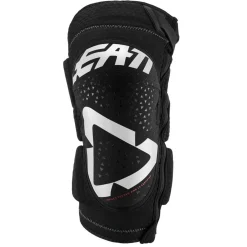 Protezioni ginocchio Leatt 3DF 5.0 ZIP - Nero bianco