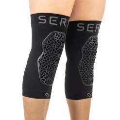Protezioni ginocchio Seryt Flow Vented - Nero