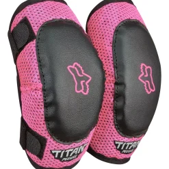 Protezioni gomito bambino Fox PeeWee Titan - Rosa
