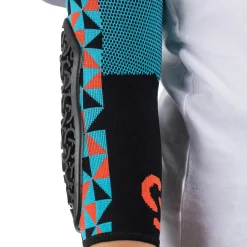 Protezioni gomito Seryt Flow Elbow - Azzurro rosso
