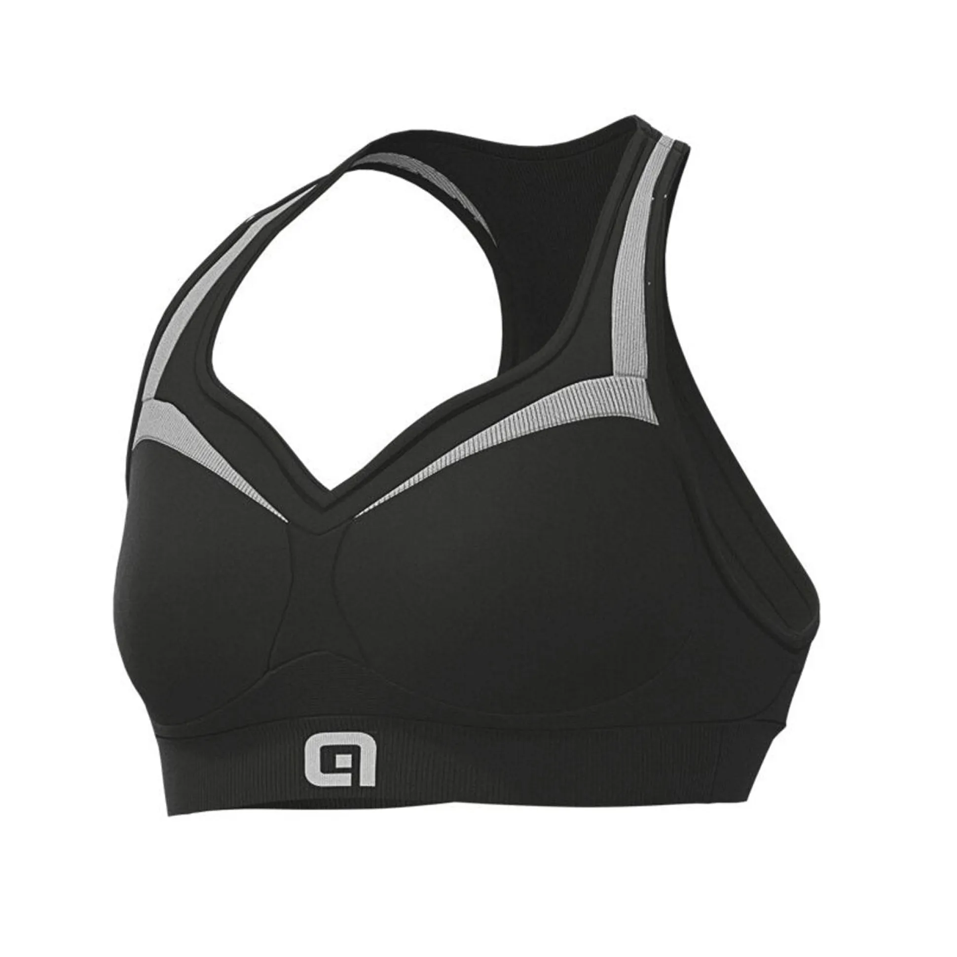 Reggiseno Ale Top - Nero grigio