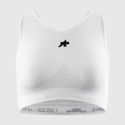 Reggiseno Assos Cropped Tank P1 - Bianco