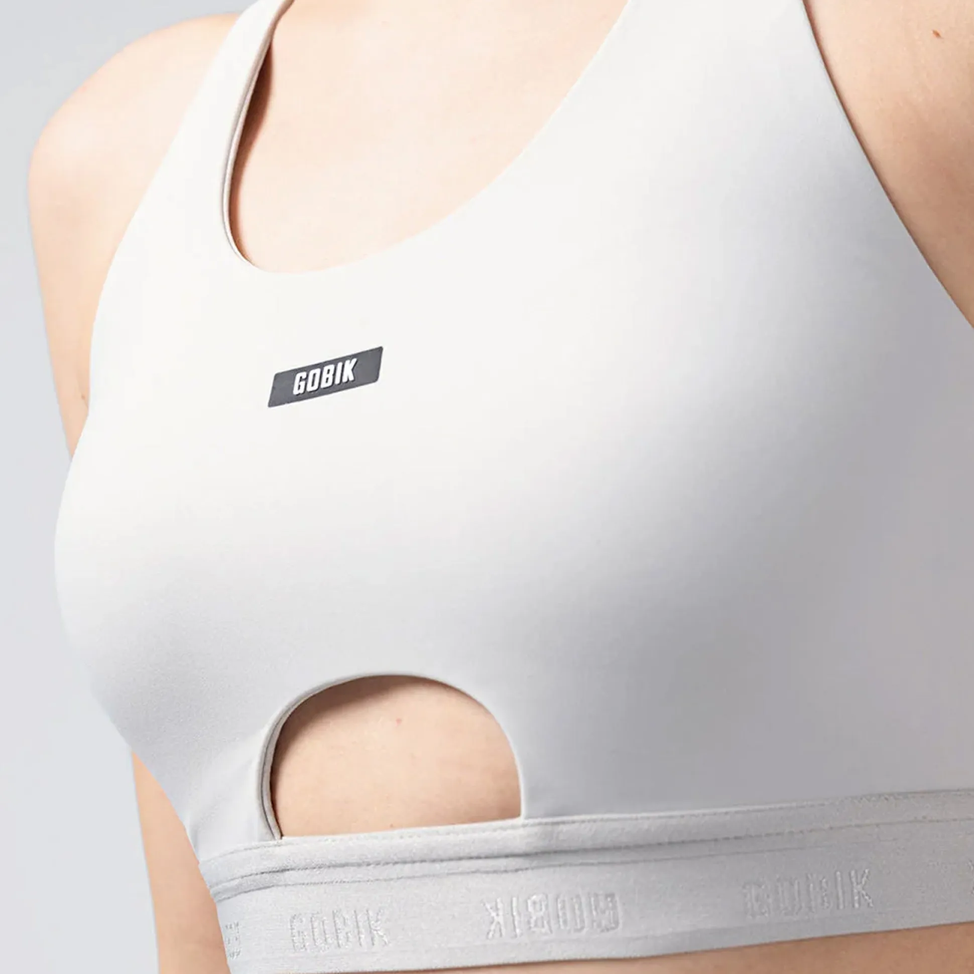Reggiseno Gobik Crux Empire - Bianco