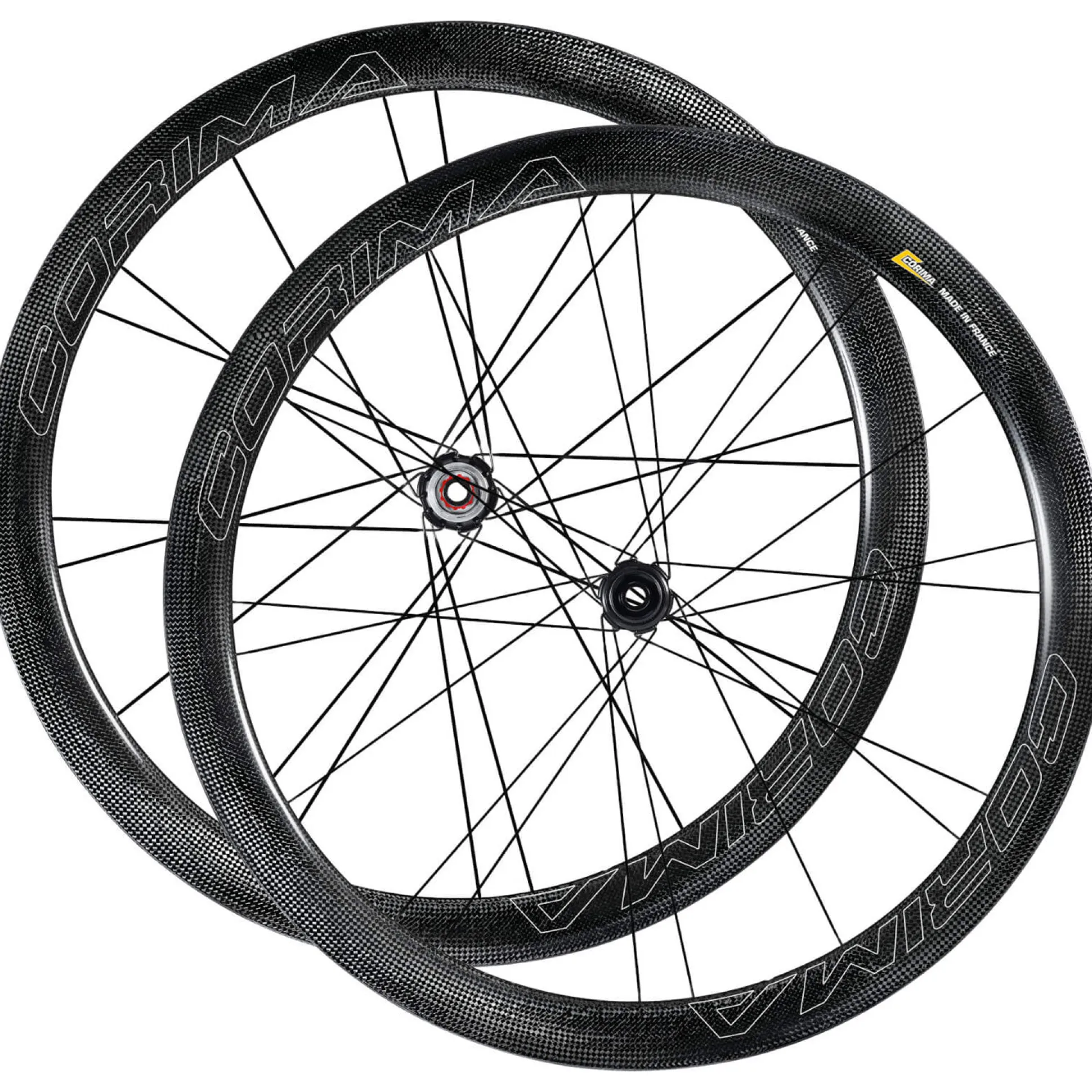 Ruote Corima 47mm WS 3k Disc copertoncino - Nero