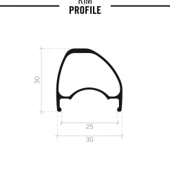 Ruote FSA SL-K Off-Road Wider25 Boost