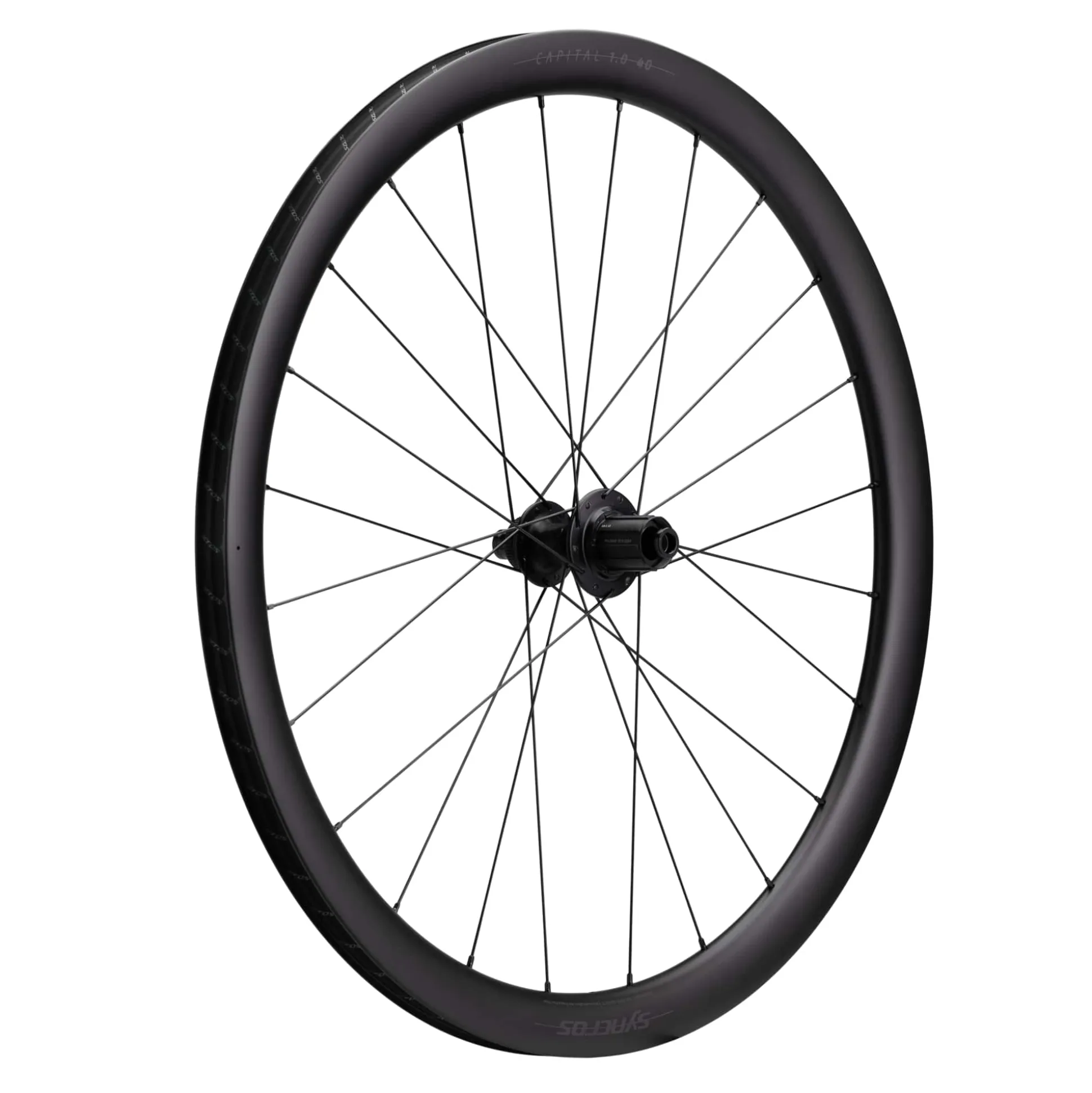 Ruote Syncros Capital 1.0 40 Carbon Disc - Nero