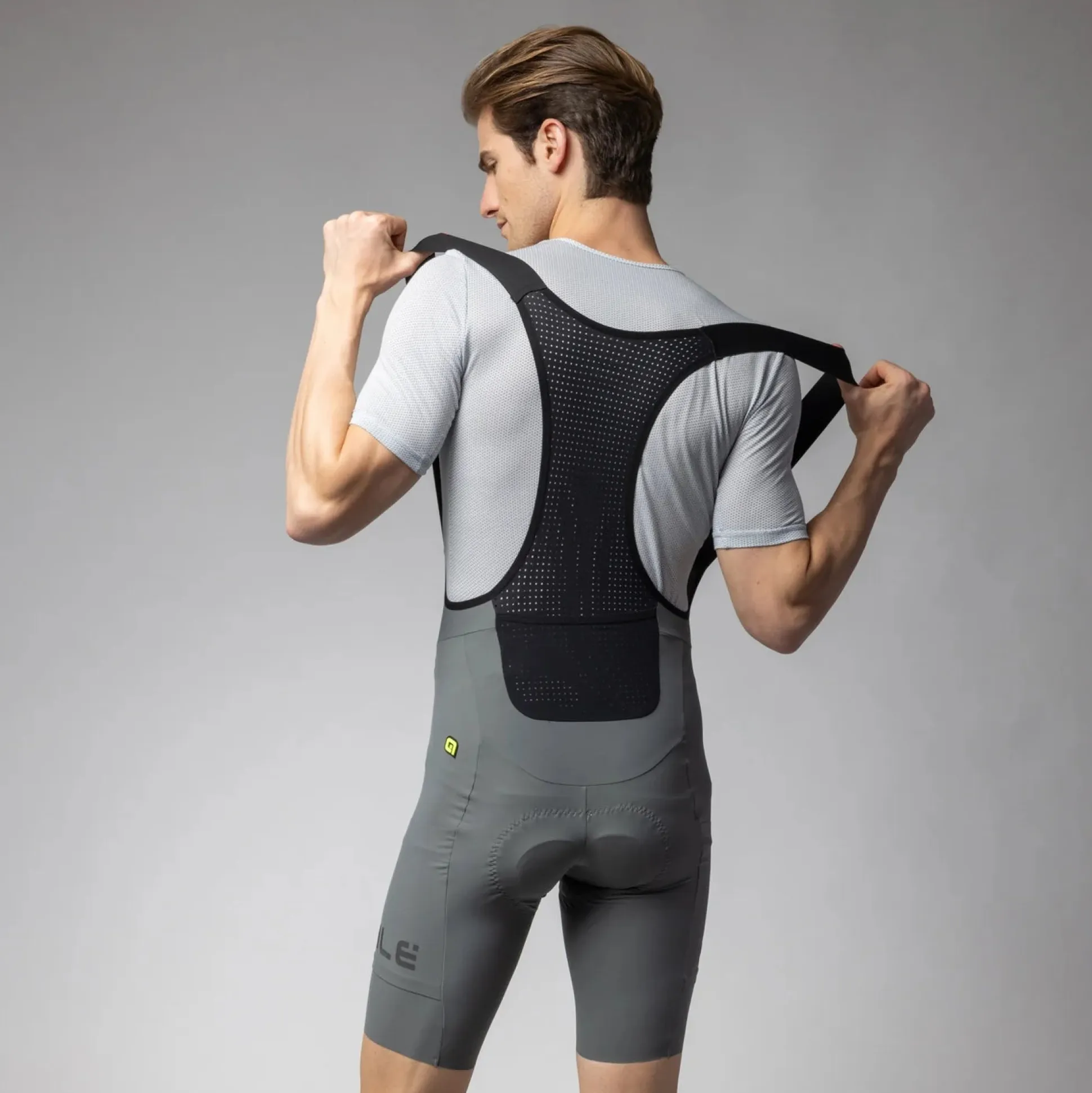 Salopette Ale Off Road Gravel Pro - Grigio