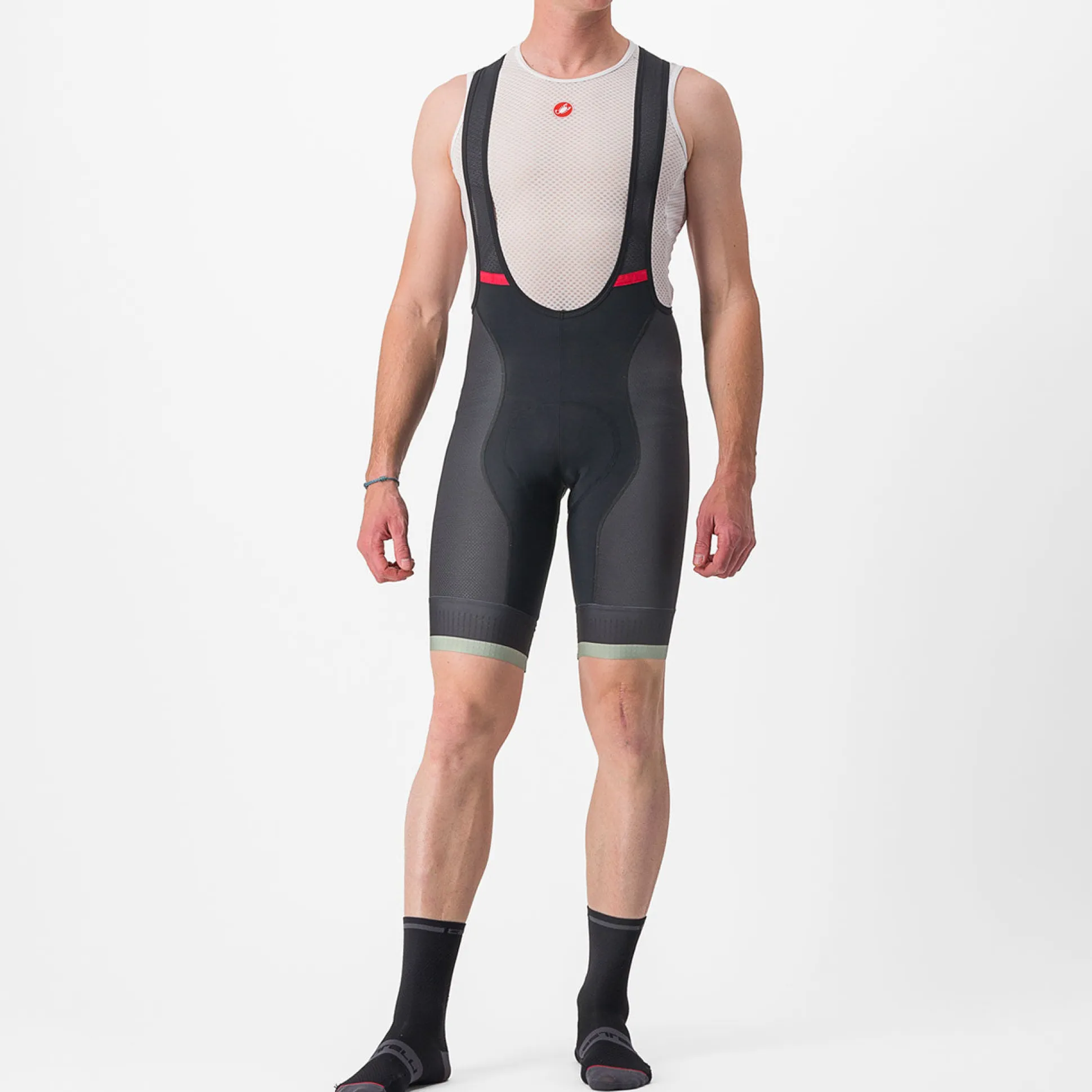 Salopette Castelli Competizione Kit - Nero verde