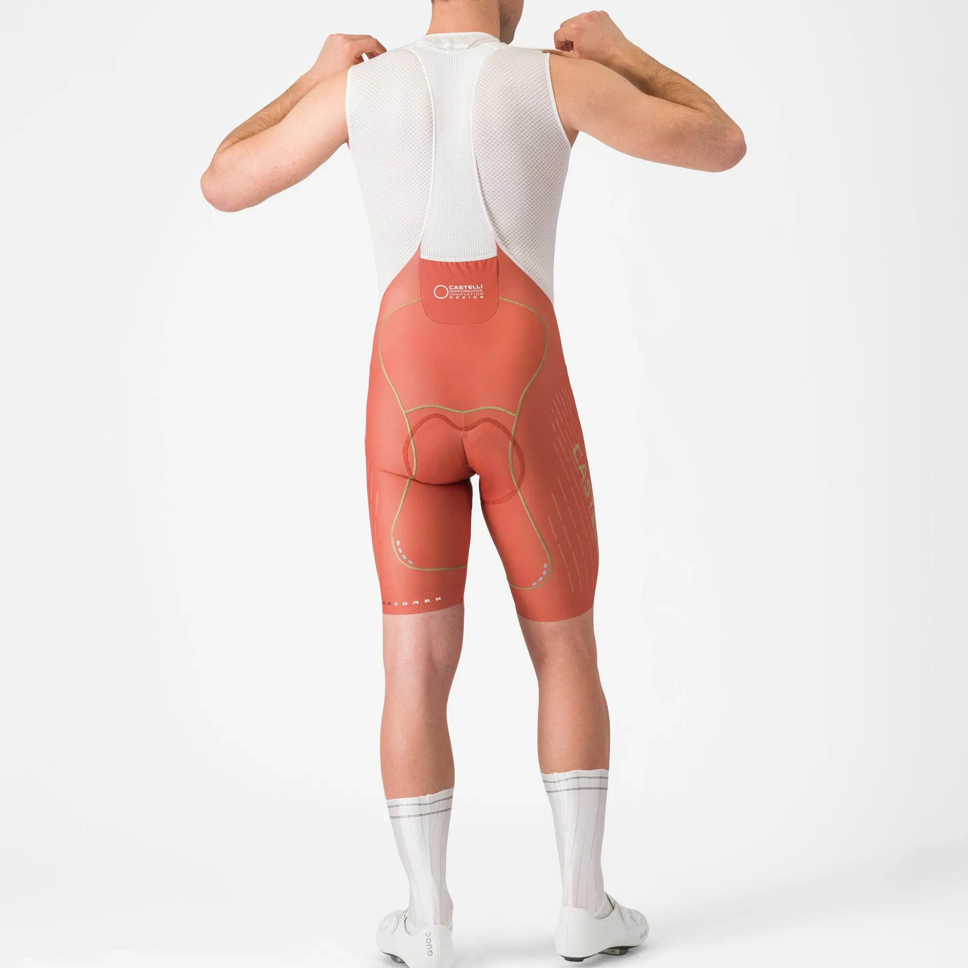 Salopette Castelli Free Aero Race S Kit - Arancio