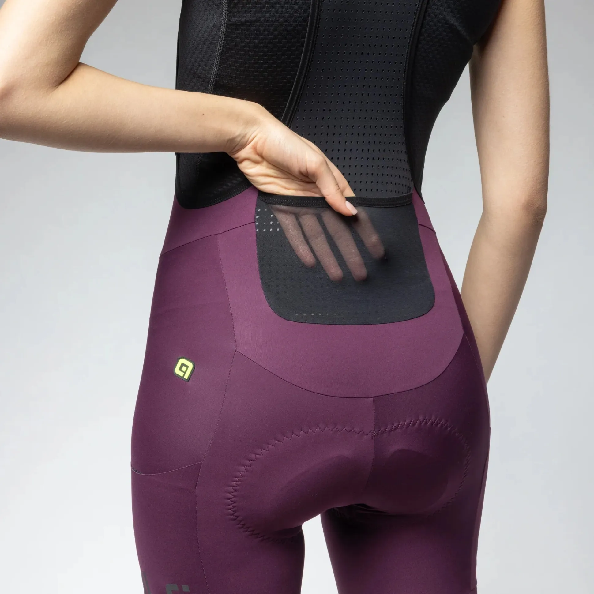Salopette donna Ale Off Road Gravel Pro - Viola