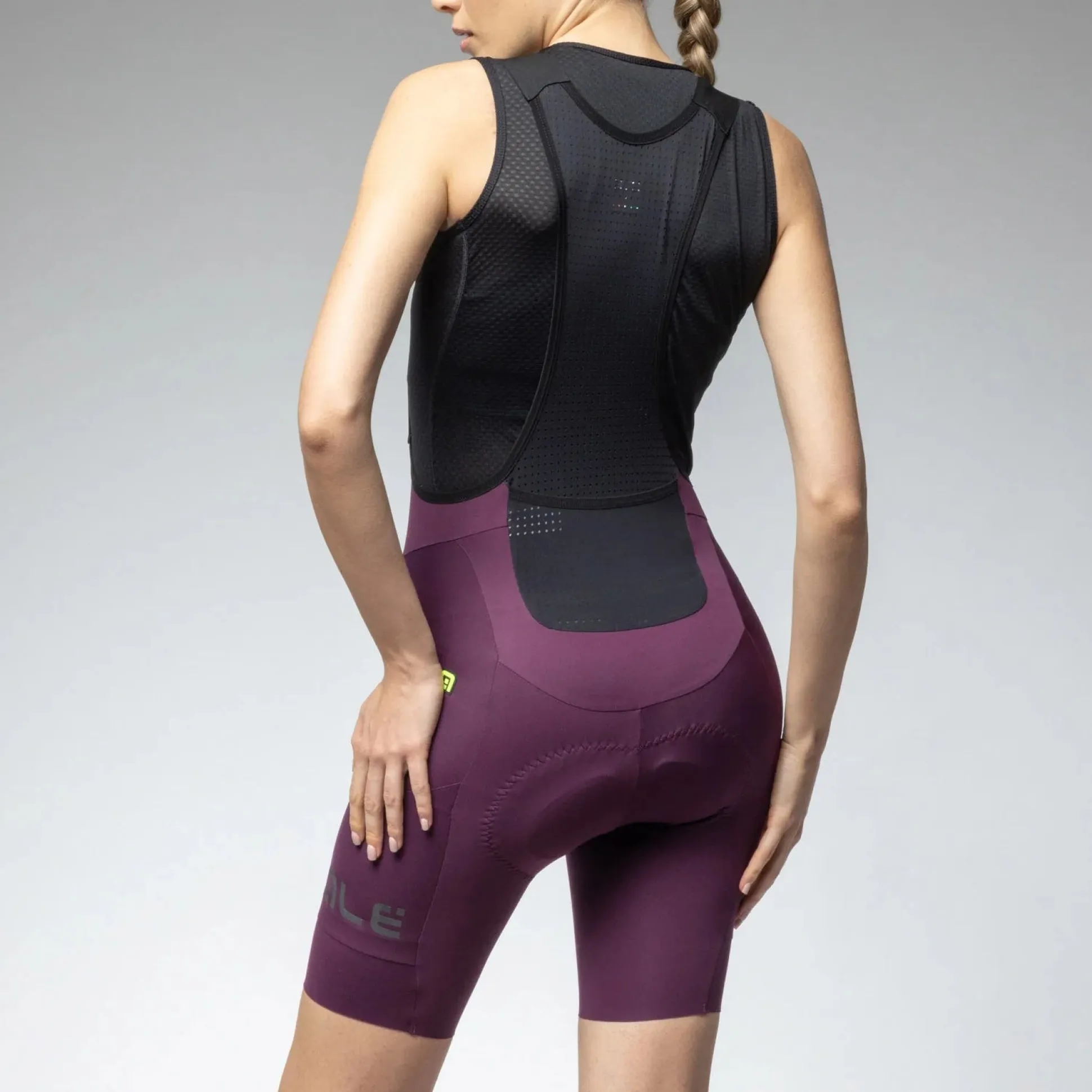 Salopette donna Ale Off Road Gravel Pro - Viola
