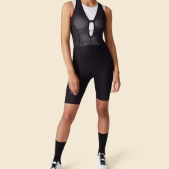 Salopette donna Cafe du Cycliste Mathilde - Nero