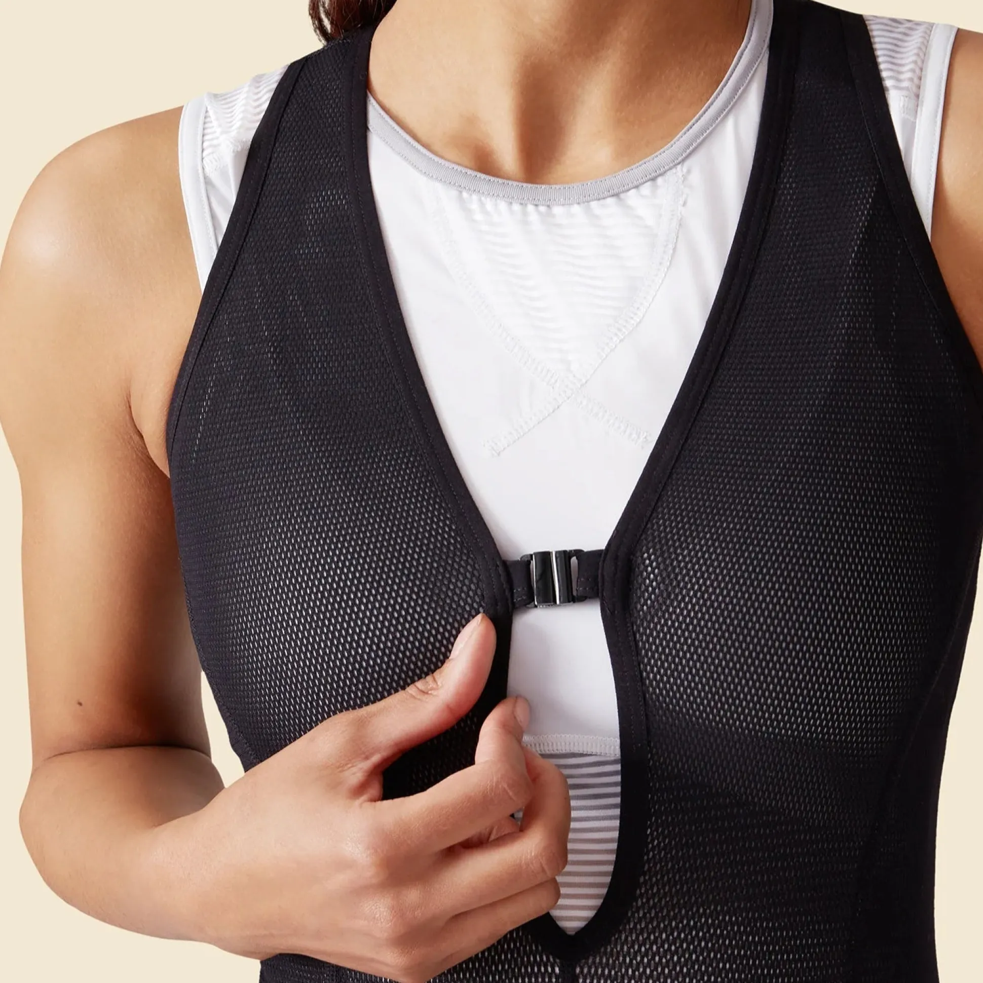 Salopette donna Cafe du Cycliste Mathilde - Nero