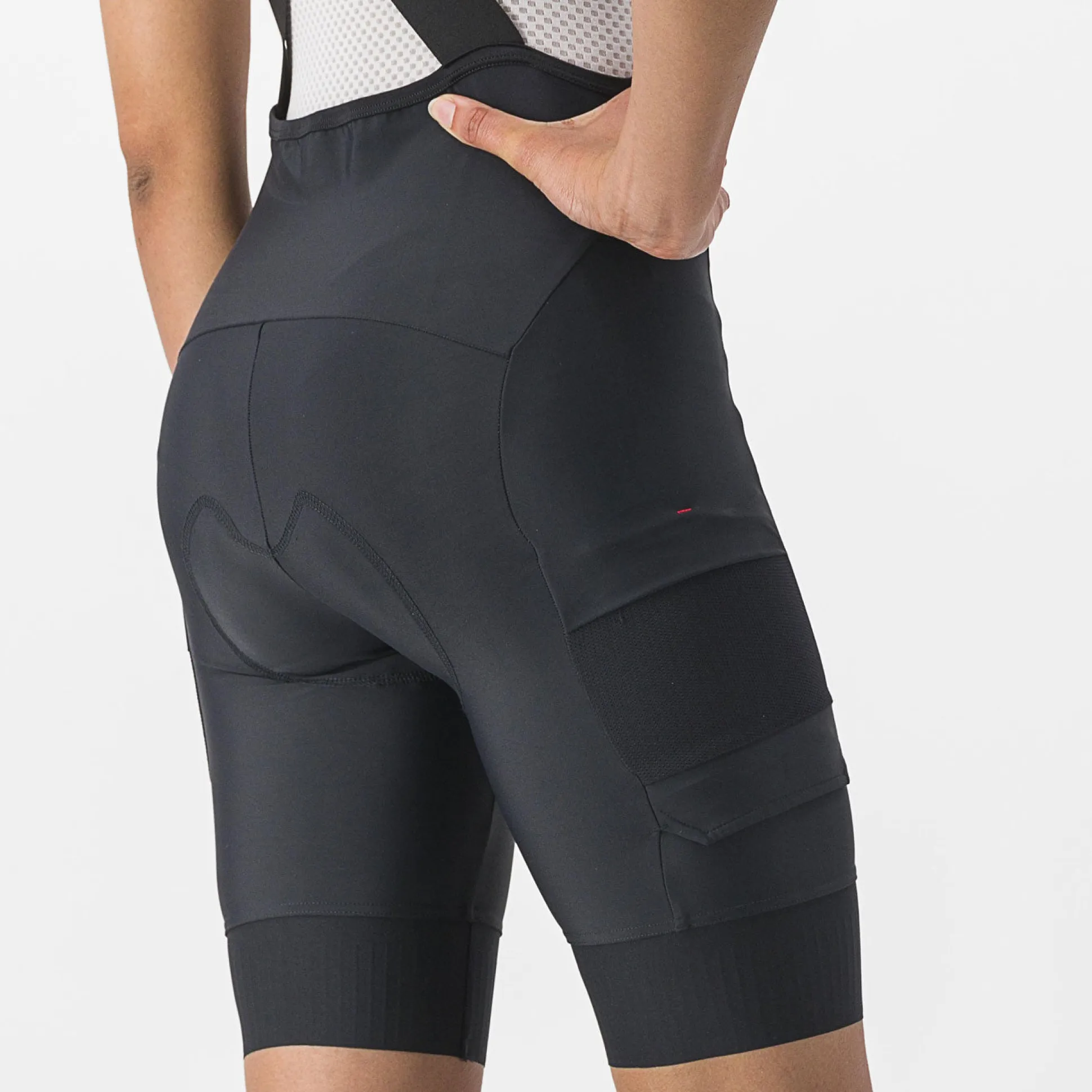 Salopette donna Castelli Unlimited Cargo - Nero
