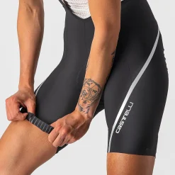Salopette donna Castelli Velocissima 3 - Nero grigio