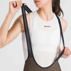 Salopette donna Sportful Giara 2 - Marrone scuro