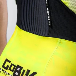 Salopette Gobik Absolute Print K10 Liquid Lime - Giallo