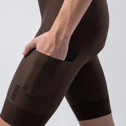 Salopette Gobik Grit 2.0 K10 - Marrone scuro