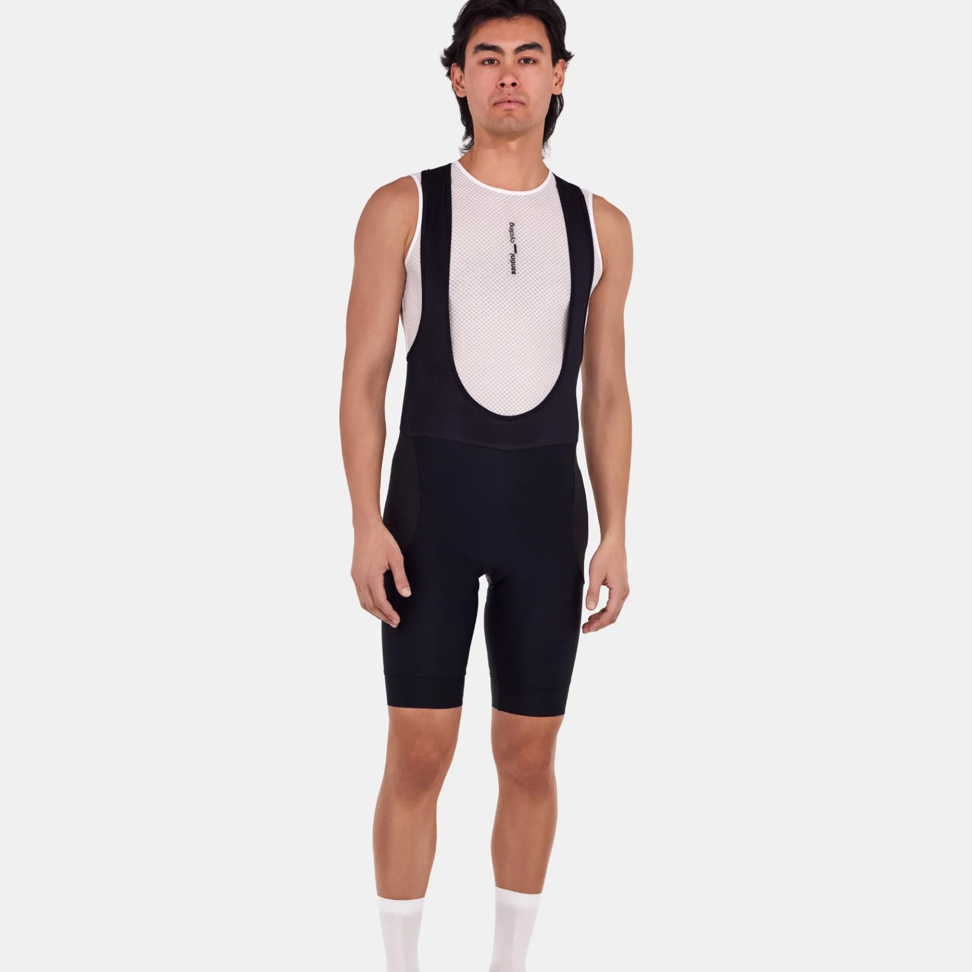 Salopette Santini Impact Pad - Nero