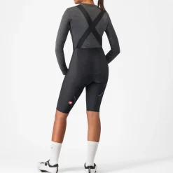 Salopette termica donna Castelli Omloop DT - Nero