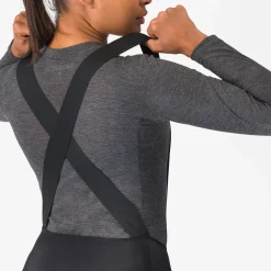 Salopette termica donna Castelli Omloop DT - Nero