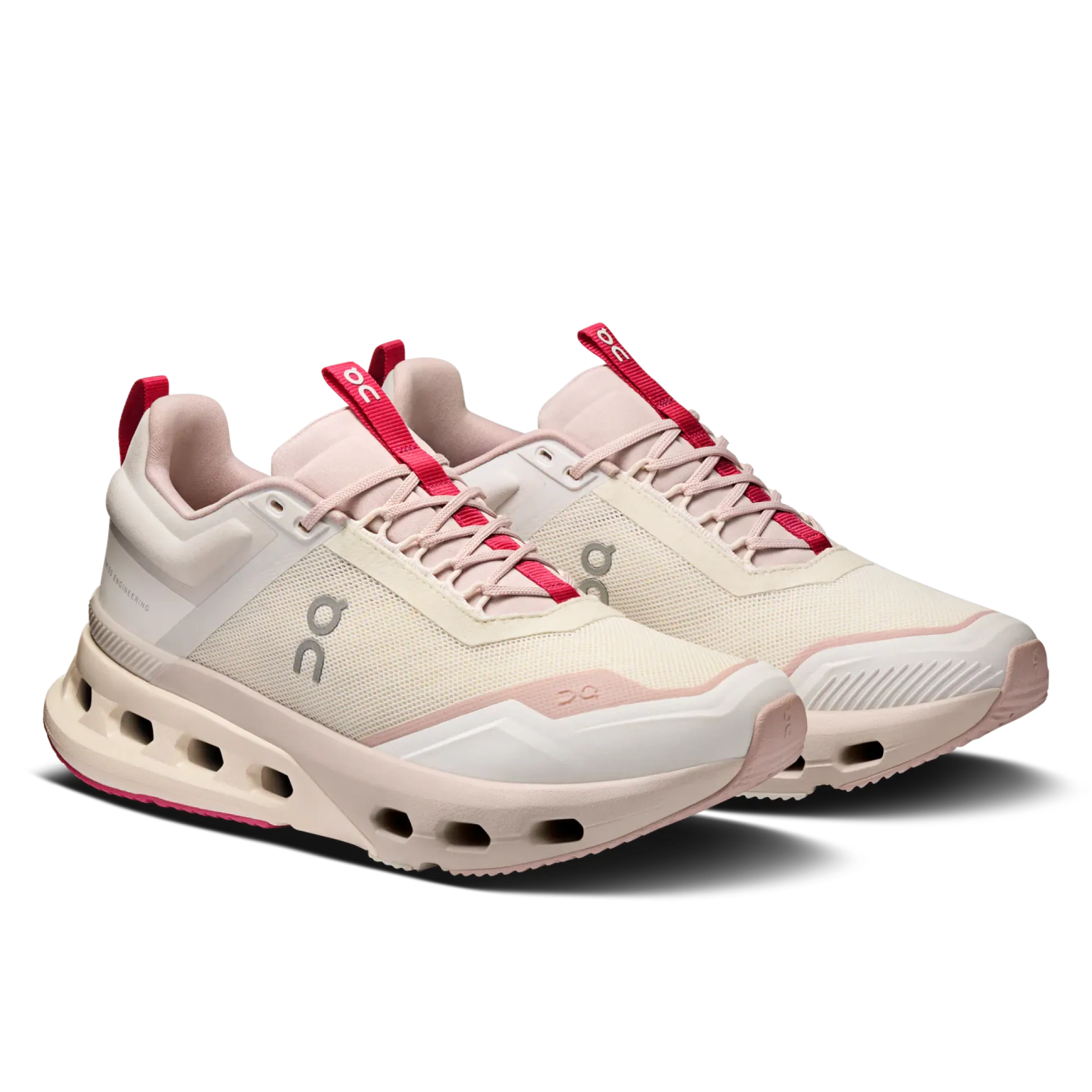 Scarpe donna On Cloudnova X - Bianco grigio